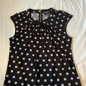 Liz Claiborne Polka-dot blouse